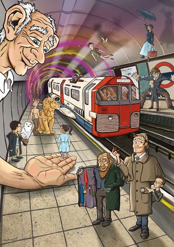 London Time Travel - Serco illustration competition