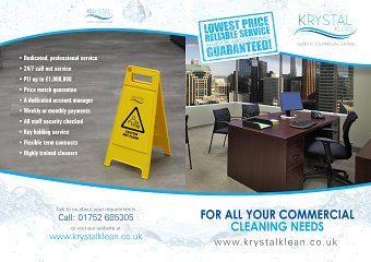 Brochure for Krystal Klean