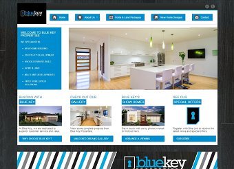 Website for a property development company in Australia