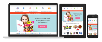 Moonpig Homepage Redesign