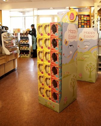 Thorntons Easter Display