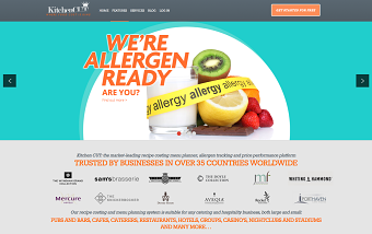 New responsive website design for Kitchen CUT