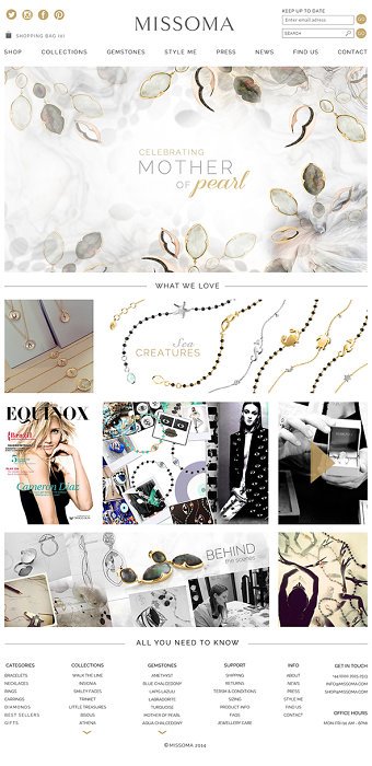 Newsletter/Website layout