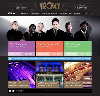 Web Design for Troxy