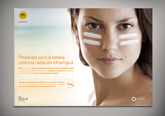 Be+ sunscreen cream