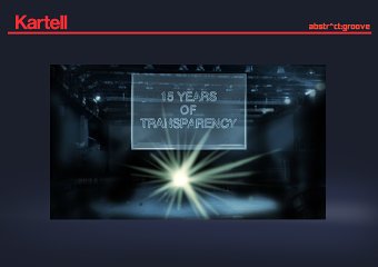 Kartell 15 years of transparency