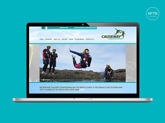Website Solution for Causeway Coasteering