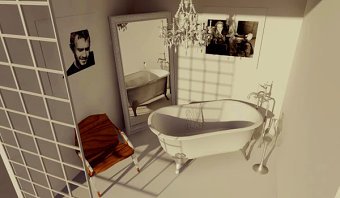 minimal bathroom