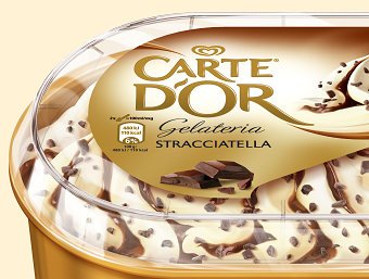 Carte D'Or ice cream retouching