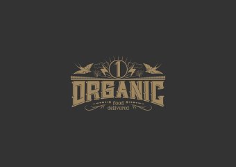 Handmade Flyer for local Organic Food delivery