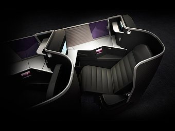 Virgin Australia, tangerine re-design premium cabins