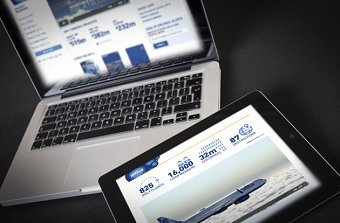 JetBlue - Integrated Investor Relations and Media Room responsive websites
