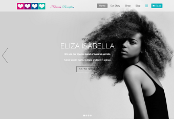 Eliza Isabella ecommerce website