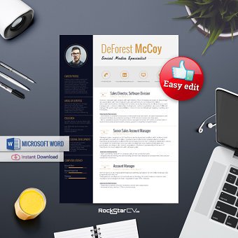 Alderamin Resume Template