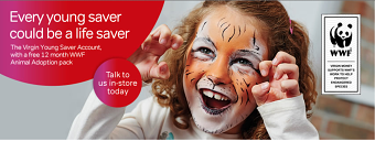 Virgin Money Young Savers/World Wildlife Fund Campaign