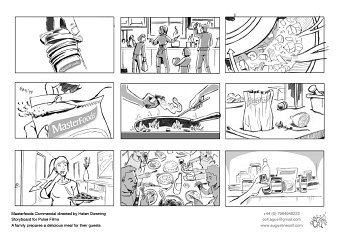 Masterfoods – Storyboard