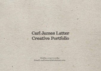 Creative Work Portfolio