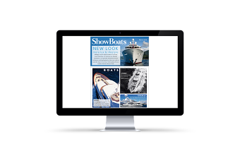 Email Newsletter for ShowBoats Magazine