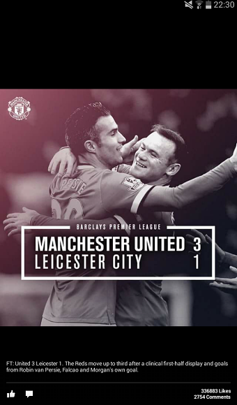 Manchester United Web and Social media design