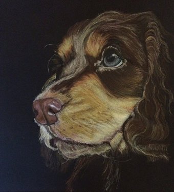 commissioned portrait of Daniel