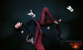Concert design for Redbull drink