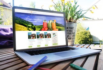 Juice retreat holiday website