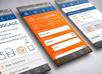 Left Luggage pre-booking website