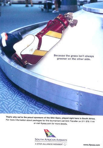 South African Airways Print Advert