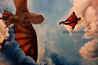 Acrylic Fantasy Paintings