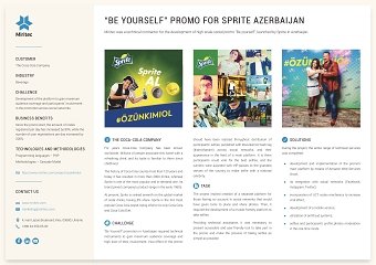 “Be Yourself” Promo for Sprite Azerbaijan
