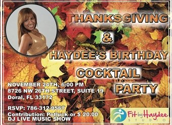 Thanksgiving Party
