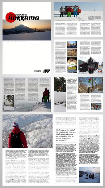 Soul Searching in Hokkaido – Editorial Design
