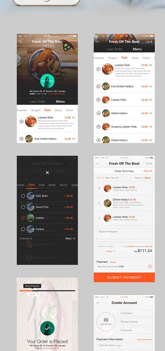 New app design for Grabb