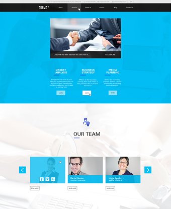 UX/UI corporate website