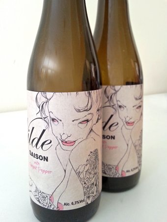 Wilde saison beer