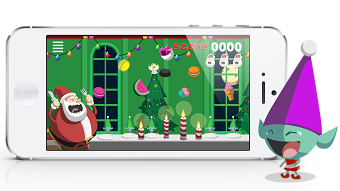 Christmas campaign website for Smiggle