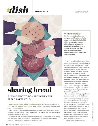 Three Loaves - Vegetarian Times Magazine