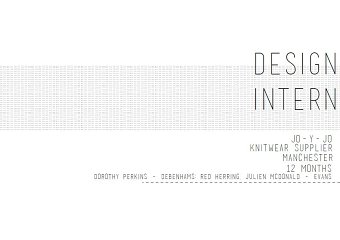 Design Intern
