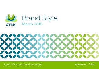 Australian Traditional Medicine Society brand guidelines and social media