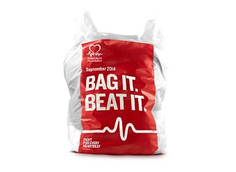 British Heart Foundation - Bag it. Beat it.