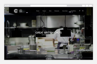 Great British Chefs Website Redesign