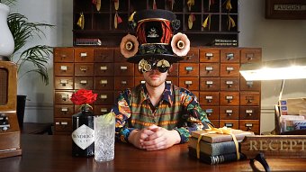 Hendrick's Phantasmagorical Cogitative Drinking Toppers
