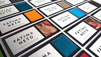 Business cards with real tissue