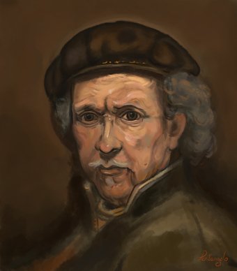digital oil painting
