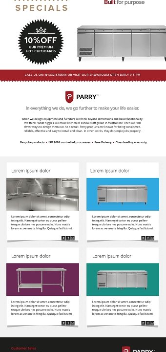 New brand style and identity for Parry Group