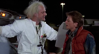 Back to the Future tv promo