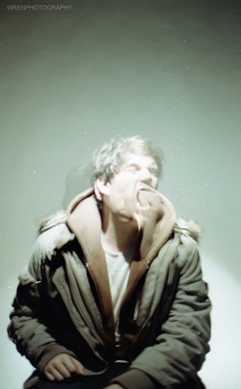 Photography Studio Double exposures on Film