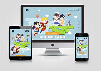 Dream Land - design for non profit charitie in the UK