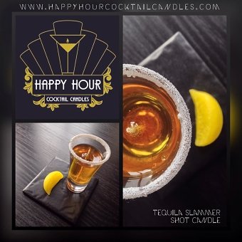 Happy Hour Cocktail Candles