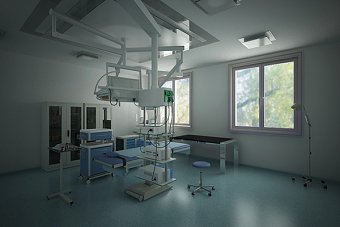 The Mother and Baby Center. Operating room.